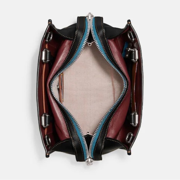 NWT Coach x Scooby Doo! Rogue 25 Black Leather Cartoon CG202 Crossbody Purse Bag - Picture 11 of 13